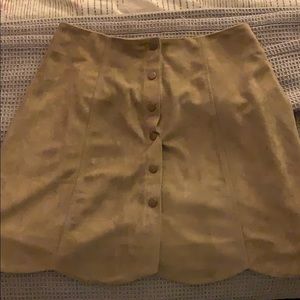 Brown shade skirt
